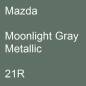 Preview: Mazda, Moonlight Gray Metallic, 21R.